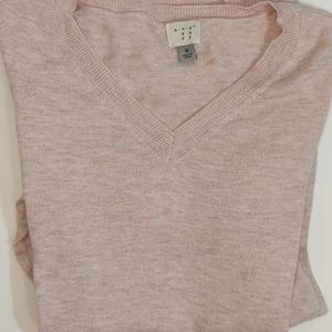 A.n.deway pink v neck sweater